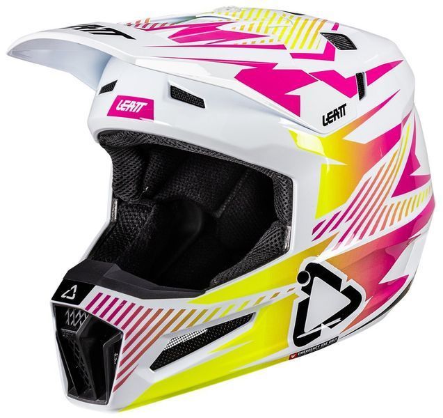 Шлем LEATT Moto 3.5 Helmet + Goggle [Storm Pink], XS 1026000650 фото