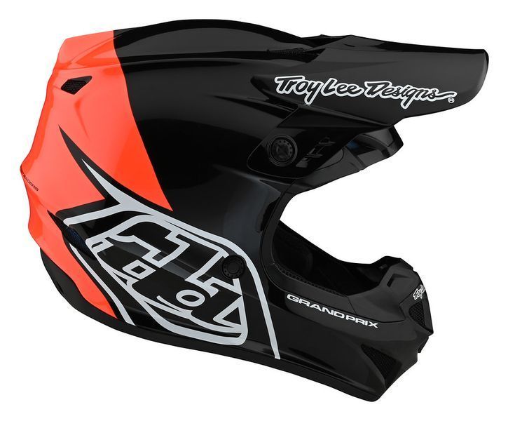 МотоШолом TLD GP HELMET [BLOCK BLACK / ORANGE ] M 103582023 фото