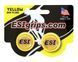 Заглушки керма ESI Bar Plug Yellow, жовті BP1YL фото 1