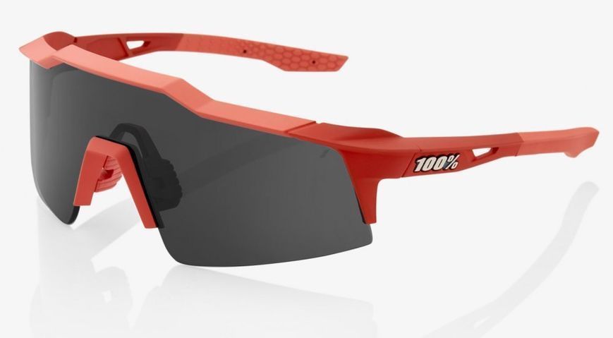 Окуляри Ride 100% SpeedCraft SL - Soft Tact Coral - Smoke Lens, Colored Lens 61002-068-57 фото