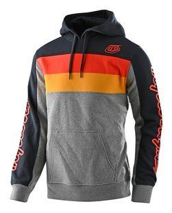 Худі TLD Block Signature PO Hoodie [Gray Heather/Orange] розмір M 731806023 фото