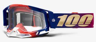 Окуляри 100% RACECRAFT 2 Goggle United - Clear Lens, Clear Lens 50121-101-19 фото