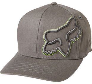 Кепка FOX EPISCOPE FLEXFIT HAT [Grey/Yellow], L/XL 23689-086-L/XL фото