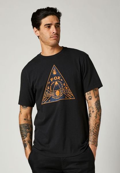 Футболка FOX SINGLE TRACK TEE [Black], L 28322-001-L фото