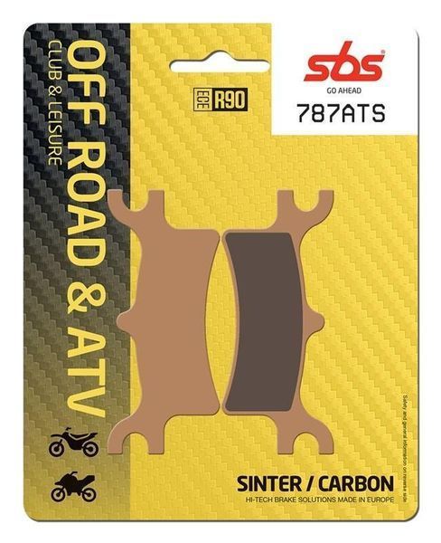 Гальмівні колодки SBS Standard Brake Pads, Sinter/Carbon 787ATS фото
