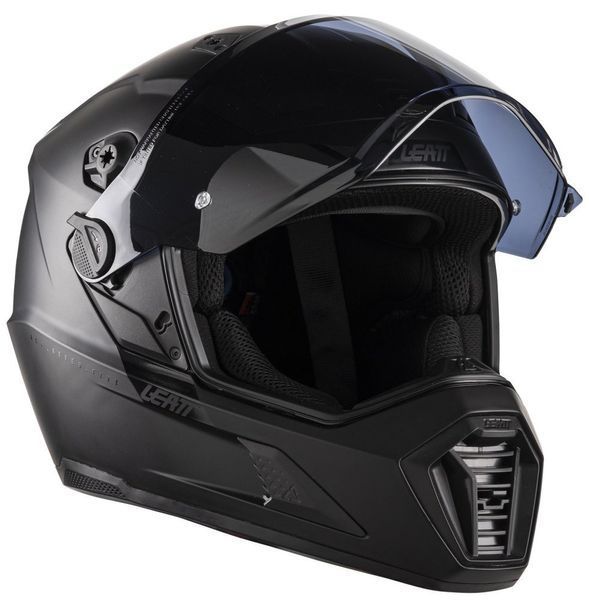 Шолом LEATT 7.5 Adventure Helmet + Goggle [Black], S 1026001651 фото