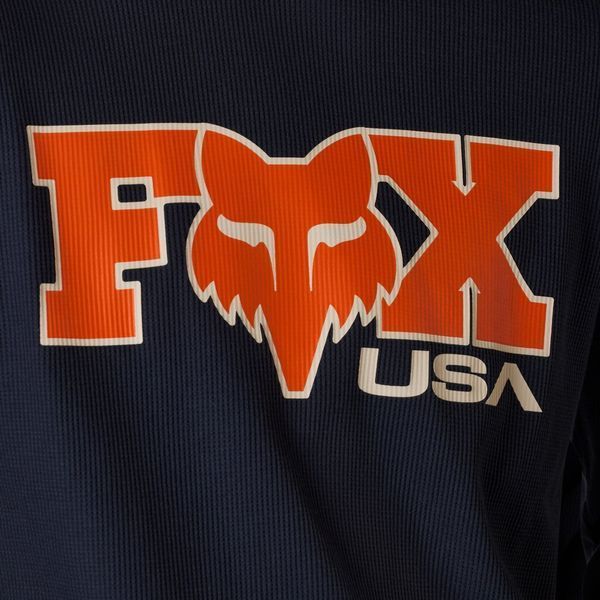 Футболка FOX THERMAL Long Sleeve Tee - CIRCA 74 [Midnight], L 40278-329-L фото