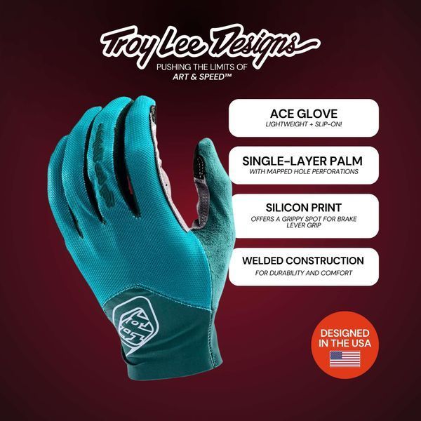 Вело рукавички TLD ACE GLOVE; SOLID [SIENNA] M 421503183 фото