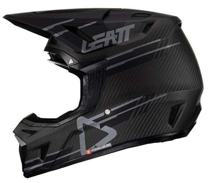 Шолом LEATT Helmet Moto 9.5 + Goggle [Black], M 1023010102 фото