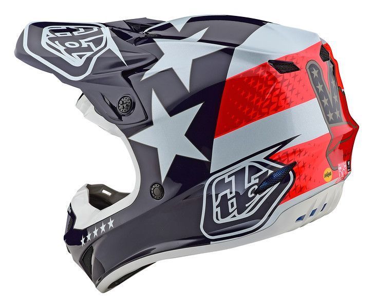 МотоШолом TLD SE4 POLYACRYLITE [FREEDOM RED / WHITE] L 109142004 фото