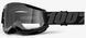 Очки 100% STRATA 2 Goggle Black - Clear Lens, Clear Lens 50027-00001 фото 2