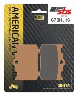 Тормозные колодки SBS Perfomance Machine Brake Pads, Sinter 678H.HS фото