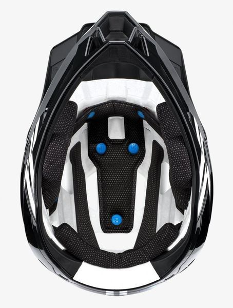Шолом Ride 100% TRAJECTA Helmet [Black/White], L 80020-011-12 фото