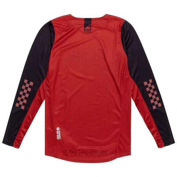 Мото джерси TLD SCOUT GP JERSEY; BIG LEE [BLACK/BURNT ORANGE] MD 367219003 фото