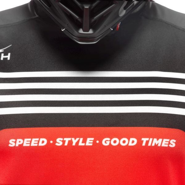 Джерсі FASTHOUSE Elrod HyperSonic Jersey, Red - SM 200001-40-08 фото
