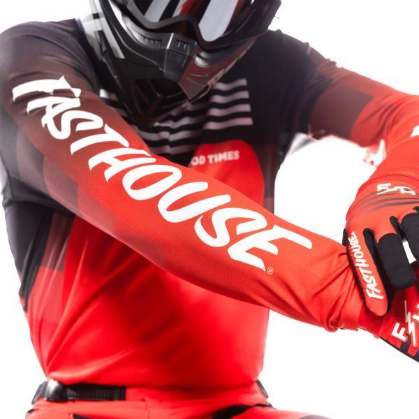 Джерсі FASTHOUSE Elrod HyperSonic Jersey, Red - SM 200001-40-08 фото