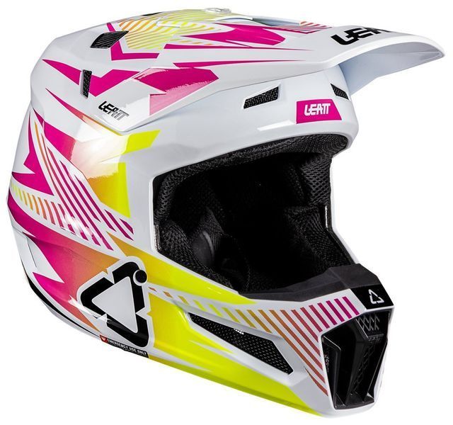 Шолом LEATT Moto 3.5 Helmet + Goggle [Storm Pink], S 1026000651 фото
