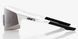 Очки Ride 100% SpeedCraft SL - Matte White - HiPER Silver Mirror, Mirror Lens 61002-404-01 фото 2