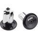 Баренди ODI Aluminium End Plugs w/ Lasered Logo Black (чорні) F71APB фото 3