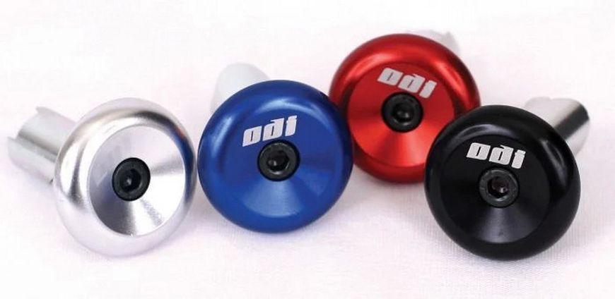 Баренди ODI Aluminium End Plugs w/ Lasered Logo Black (чорні) F71APB фото