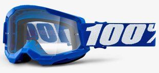 Окуляри 100% STRATA 2 Goggle Blue - Clear Lens, Clear Lens 50027-00002 фото