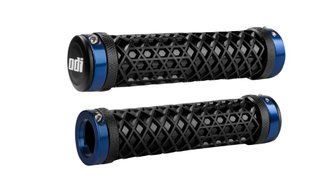 Гріпси ODI Vans&reg; Lock-On Grips, Black w/ Blue Clamps, чорні з синіми замками D30VNB-U фото