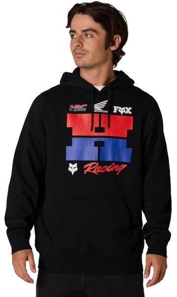 Толстовка FOX Hoodie - HONDA&reg; [Black], XL 38277-001-XL фото