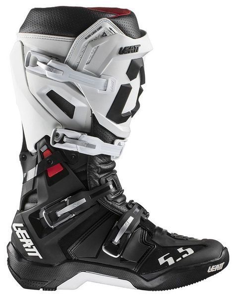 Мотоботы LEATT 5.5 FlexLock Boot [White] 3020002122 фото