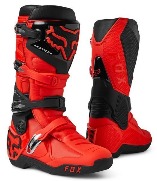 Мотоботы FOX MOTION BOOT [Flo Red], 11.5 29682-110-11.5 фото