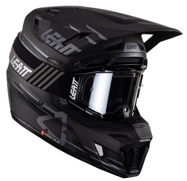 Шолом LEATT Helmet Moto 9.5 + Goggle [Black], L 1023010103 фото