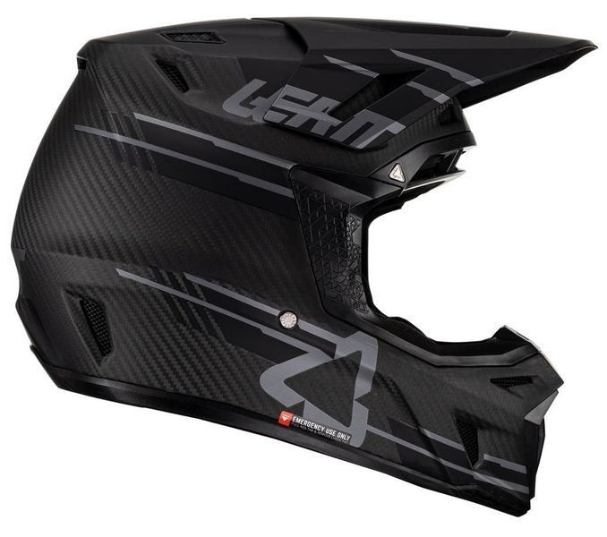Шолом LEATT Helmet Moto 9.5 + Goggle [Black], L 1023010103 фото