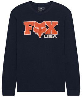 Футболка FOX THERMAL Long Sleeve Tee - CIRCA 74 [Midnight], XL 40278-329-XL фото