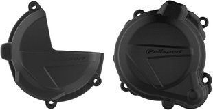 Комплект защиты Polisport Clutch & Ignition Cover - Beta [Black] 91000 фото