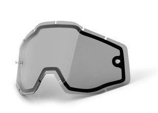 Линза к очкам 100% RACECRAFT/ACCURI/STRATA Enduro Dual Replacement Lens - Smoke, Dual Clear Lens 51005-007-02 фото