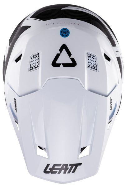 Шолом LEATT Moto 9.5 Helmet + Goggle [White], S 1026000101 фото