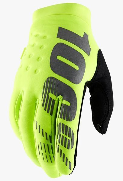 Зимние перчатки RIDE 100% BRISKER Cold Weather [Fluo Yellow], XL (11) 10003-00018 фото