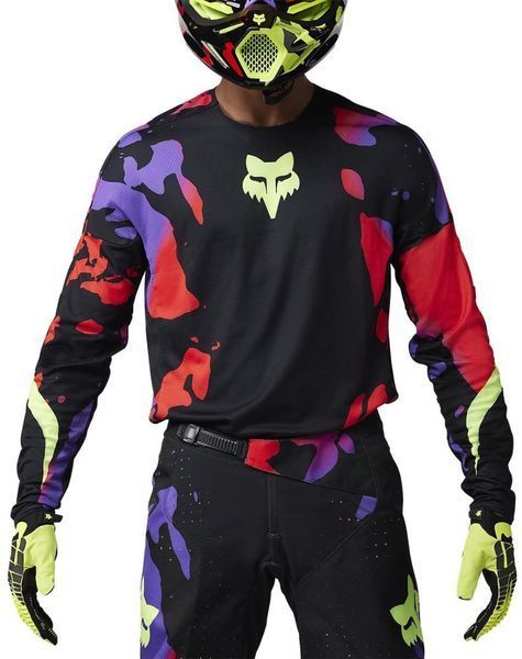 Джерси FOX 360 Jersey - THROTTLE [Black], XXL 33007-001-2X фото