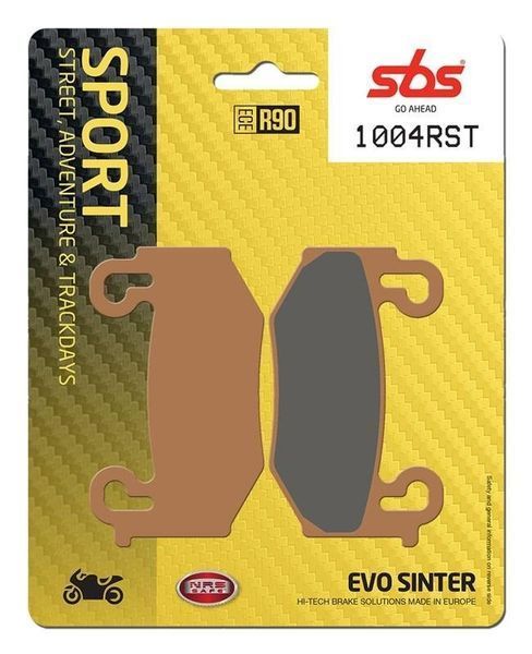 Гальмівні колодки SBS Track Days Front Brake Pads, EVO Sinter 1004RST фото
