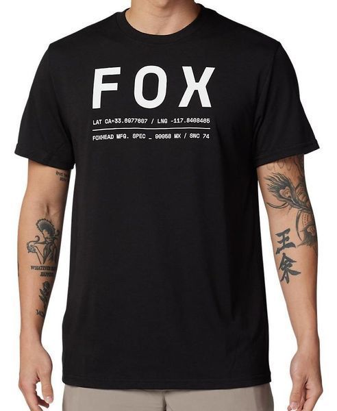 Футболка FOX NON STOP TECH TEE [Black], L 31688-001-L фото