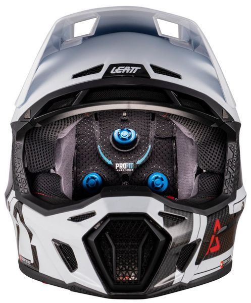 Шолом LEATT Moto 9.5 Helmet + Goggle [White], S 1026000101 фото