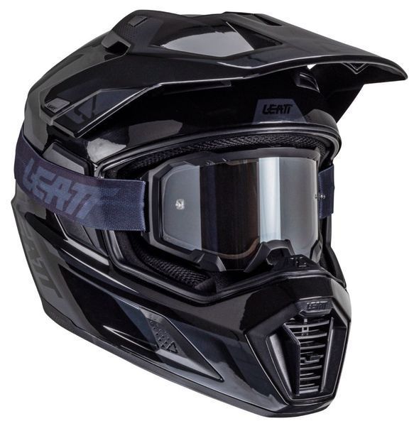 Шолом LEATT 8.5 Adventure Helmet + Goggle [Stealth], XL 1025101164 фото