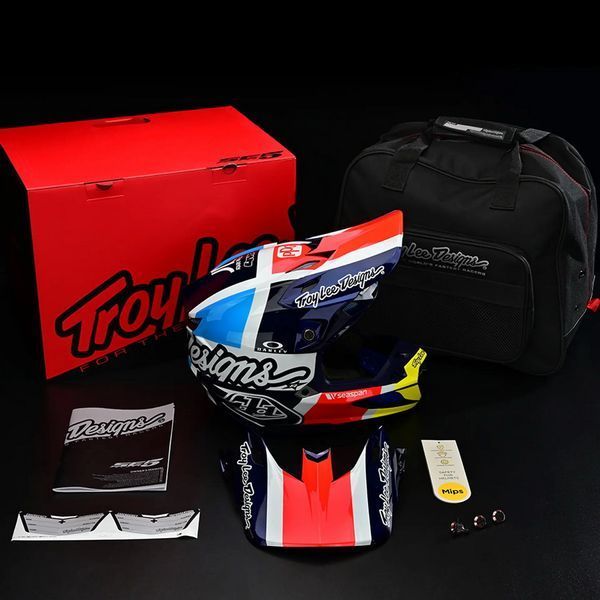 Мото Шолом TLD SE5 Carbon Helmet [Team Red] MD 171005003 фото