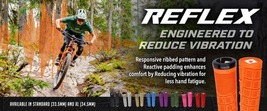Грипсы ODI Reflex v2.1 Lock-On MTB Closed End 135mm Tan D33RXT-B фото