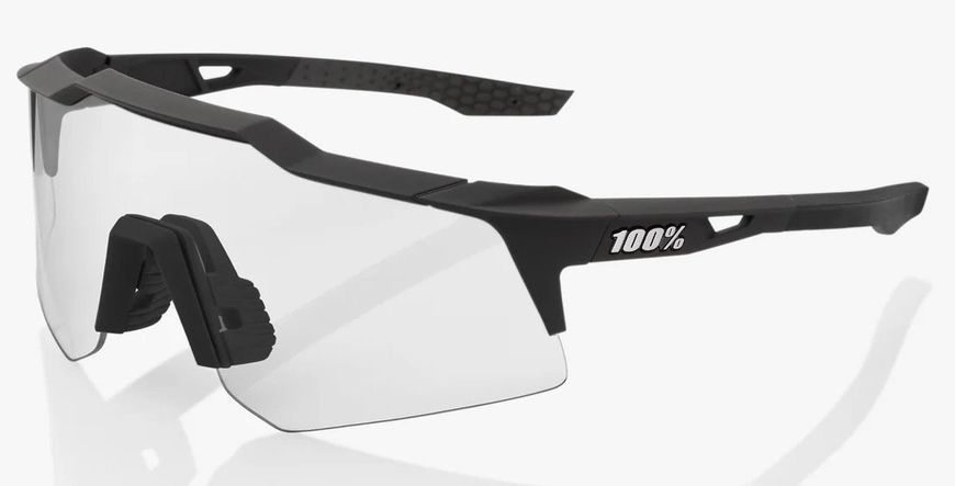 Очки Ride 100% SpeedCraft XS - Soft Tact Black - Smoke Lens, Colored Lens 61005-102-01 фото