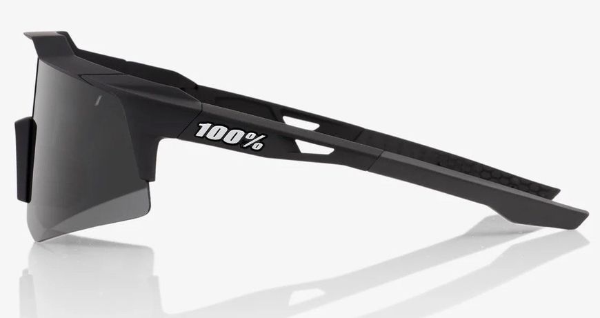 Очки Ride 100% SpeedCraft XS - Soft Tact Black - Smoke Lens, Colored Lens 61005-102-01 фото