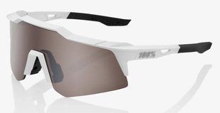Очки Ride 100% SpeedCraft XS - Matte White - HiPER Silver Mirror Lens, Mirror Lens 61005-404-01 фото