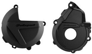 Комплект Polisport Clutch & Ignition Cover - KTM [Black] 90982 фото