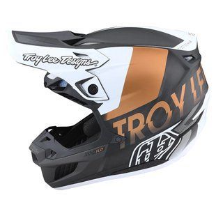 Мото Шлем TLD SE5 Carbon Helmet [QUALIFIER WHITE/BRONZE] MD 171559003 фото