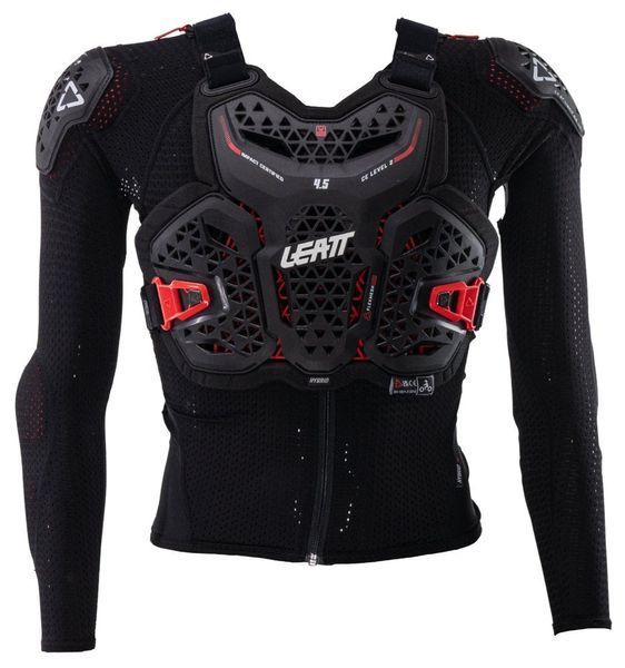 Детская защита LEATT 4.5 Hybrid Junior Body Protector [Black], YS/YM 5026011760 фото