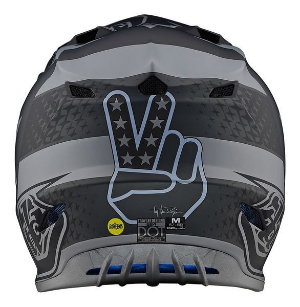 МотоШолом TLD SE4 POLYACRYLITE [FREEDOM BLACK / GRAY] M 109142013 фото